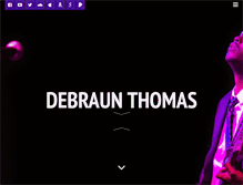Tablet Screenshot of debraun.com